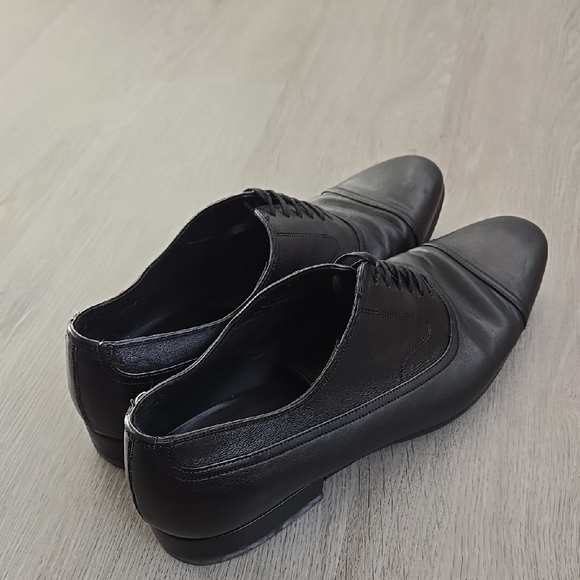 Dolce & Gabbana Men\'s Vero Cuoio Dark Leather Lace Oxfords Size 8.5 main image 7